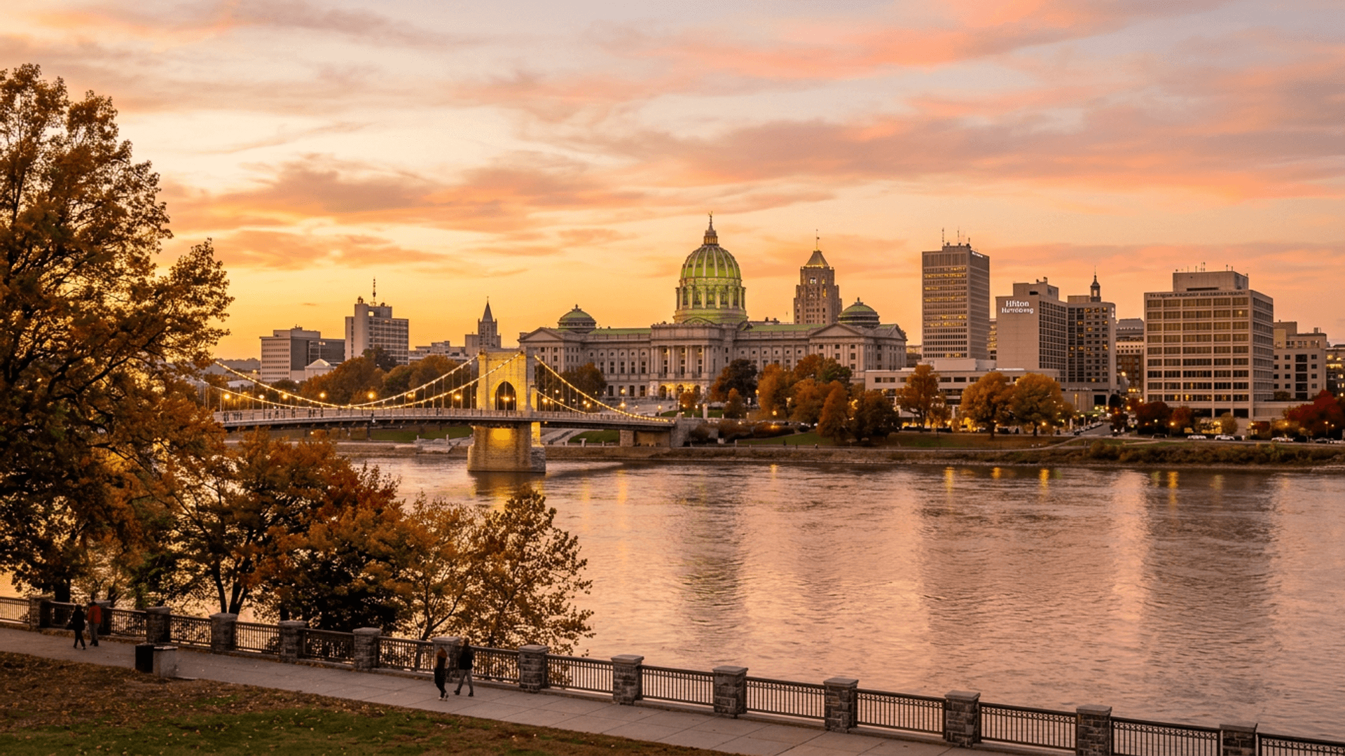 Harrisburg cityscape