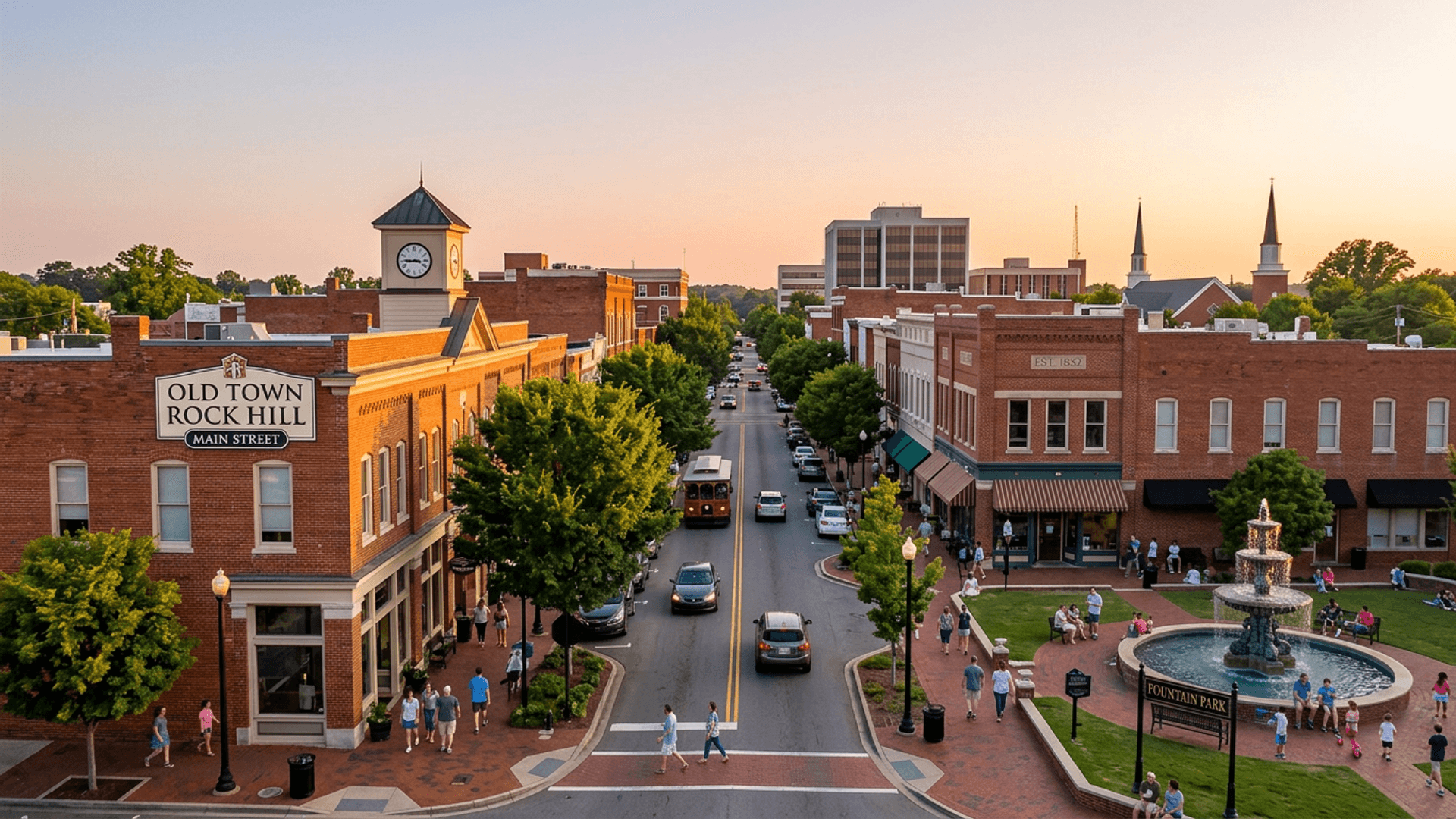 Rock Hill cityscape