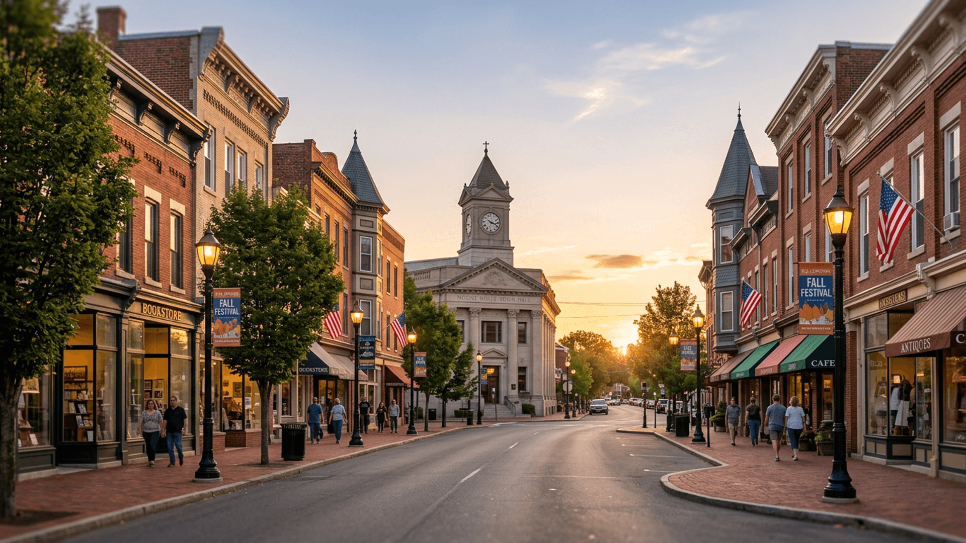 Mount Holly cityscape