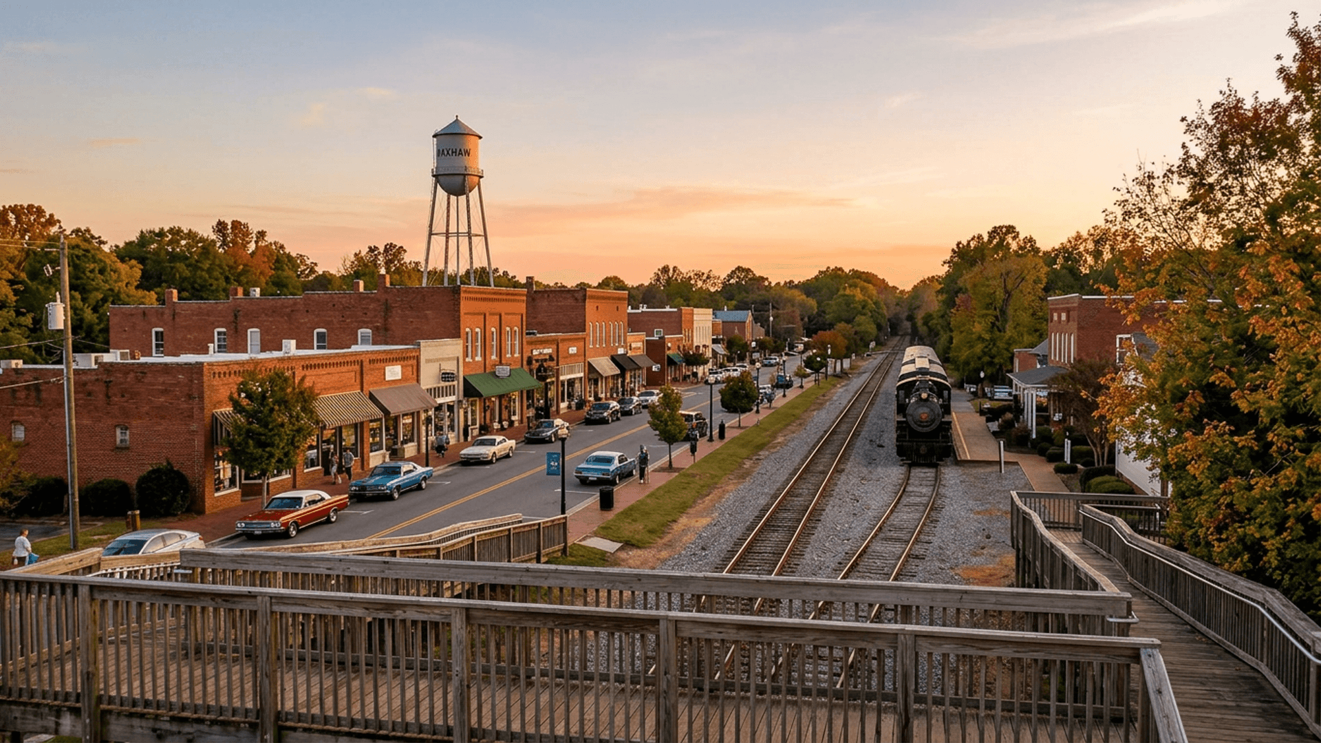 Waxhaw cityscape
