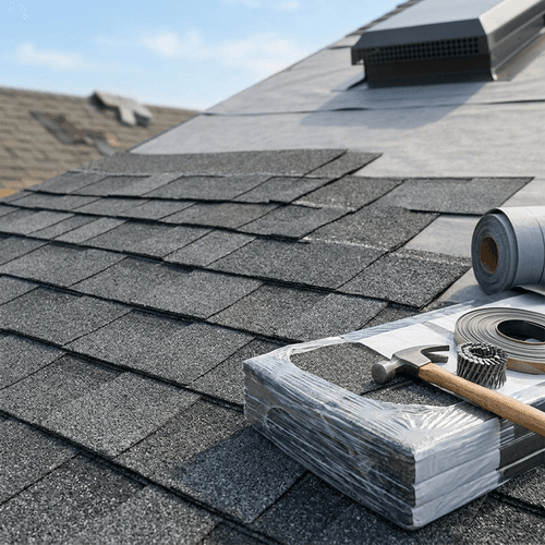 Manchester Roofing professional performing Roofing for customer in Charlotte NC